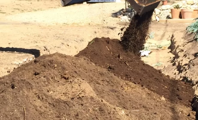 Apport de mélange Terre-Compost-Fumier
